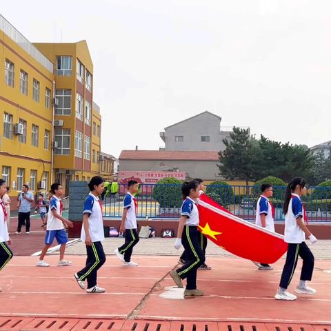 红旗飘扬🇨🇳快乐成长——临漳县第一小学第二周升旗纪实