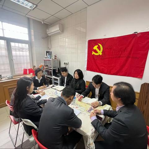 筑牢思想堡垒，让党支部主题教育更“走心”——学院路开展党员主题教育工作