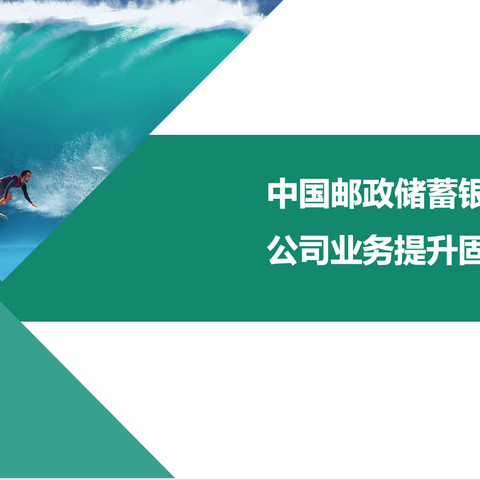 中国邮政储蓄银行辽宁省盘锦市分行﻿对公业务能力提升项目导入﻿﻿﻿总结篇