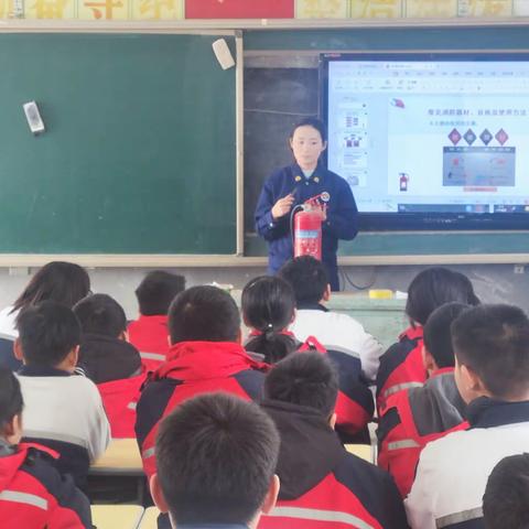 大刘庄中学：消防安全进校园 点亮平安开学季