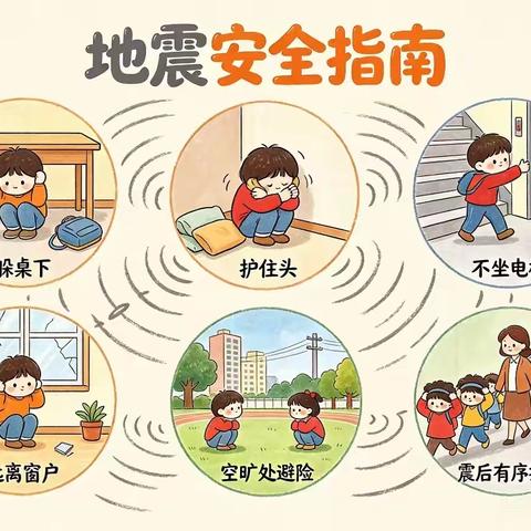 九峰镇起良小学防震应急疏散演练