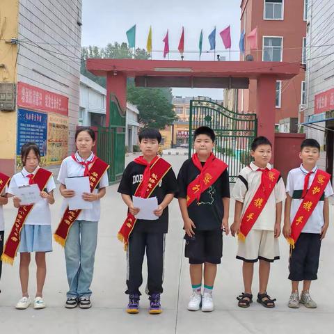 “感恩老师   迎教师节”———裴桥镇中心小学升旗仪式