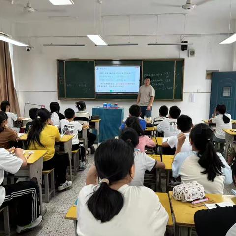 优化桃花学习生态  激活数学教学课堂——铁一集团桃花校区初中数学教研纪实9.27