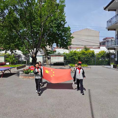 人人讲安全，个个会应急——齐村小学升旗仪式活动