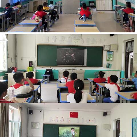 和龙抗日英烈红军小学"观看红色爱国主义影片"主题活动