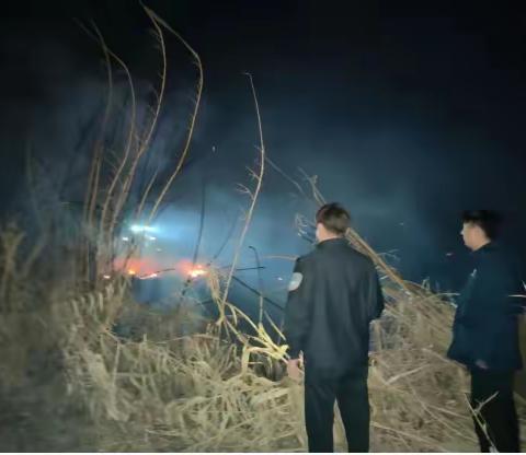 网格巡查遇火情，多网合一保平安