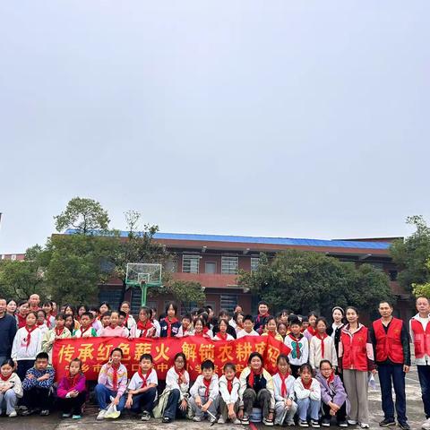 传承红色薪火，解锁农耕密码——宁乡市双江口镇中心小学开展趣味科普实践活动