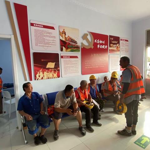 健康体检进工地，情暖一线农民工--G309市政配套项目组织现场施工人员免费体检