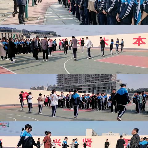 【全环境立德树人】宁津县第二实验中学开展“绳采飞扬，跳动梦想”主题跳绳比赛