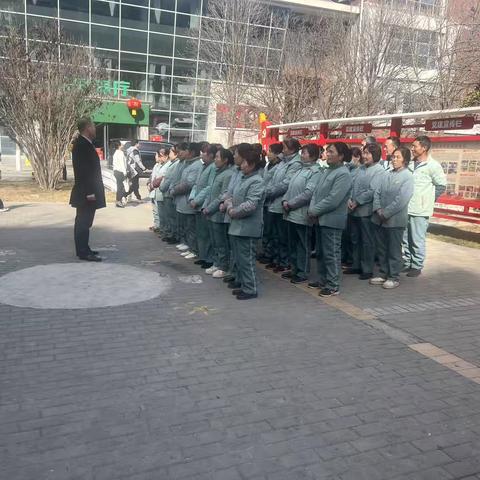 喜迎马年春节倒计时｜白桦林居物业中心保洁团队节前工作纪实