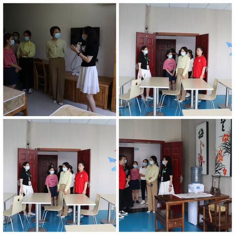 北川县残联理事长李晓蓉一行到绵阳市龙轩残疾人托养中心考察学习