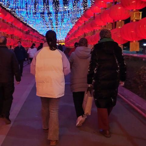 陇南武都城的年味