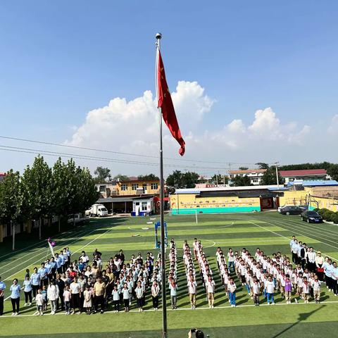 开学有你 未来可期——韩略小学开学典礼