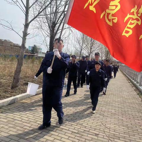 品植树之趣 享劳动之乐—地区应急管理局组织参加春季植树活动
