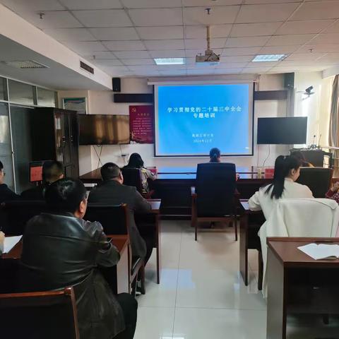 魏都区审计局开展学习贯彻党的二十届三中全会精神专题培训