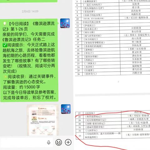 【书香校园】【悦读成长】【神山镇西杨小学六年级一班】寒假读书活动纪实
