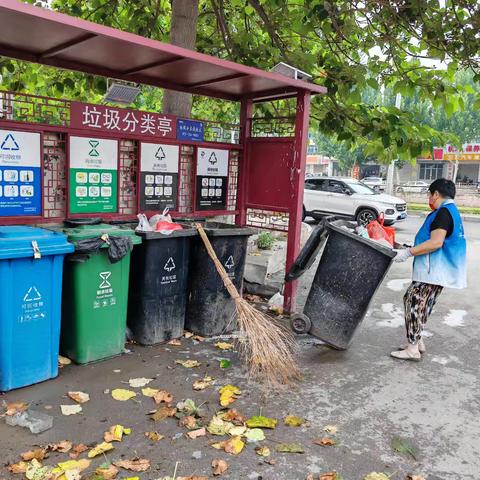 槐荫区吴家堡街道垃圾分类之北店子村