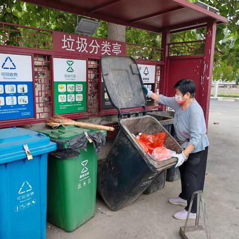 槐荫区吴家堡街道垃圾分类之北店子村