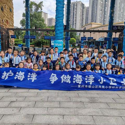 重庆璧山凤凰小学1.15班—保护海洋，争做海洋小卫士