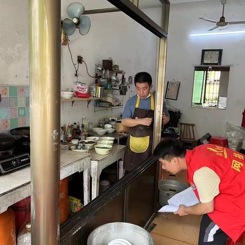 桃源街道双亭社区开展食品安全宣传