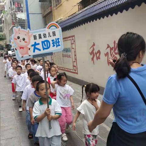 新晨幼儿园幼小衔接之参观小学