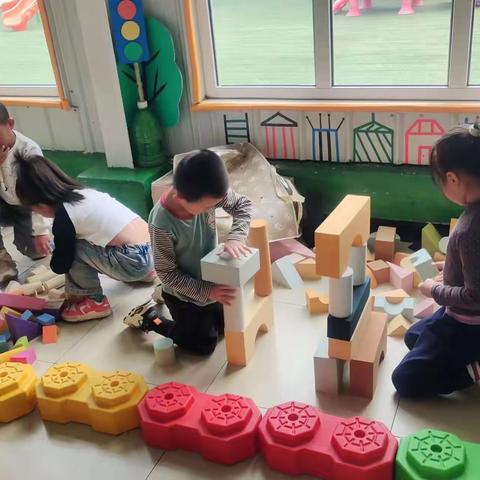 郑家庄小学附属幼儿园大班建构活动美篇