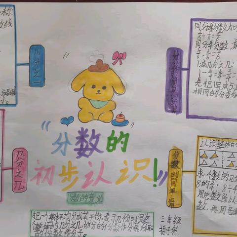 赵官小学三年级探究作业---分数的初步认识