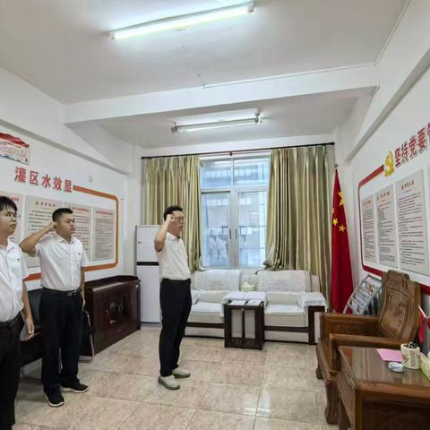 红岭中心党支部迎来两位新同志