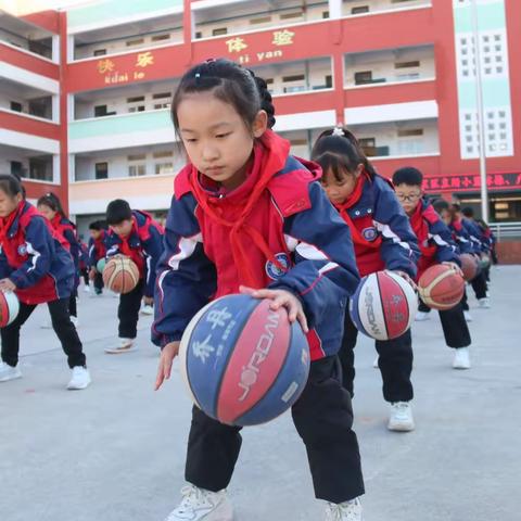 阳光运动  健康成长——孟津区区直附小成功举办篮球操、广播体操比赛