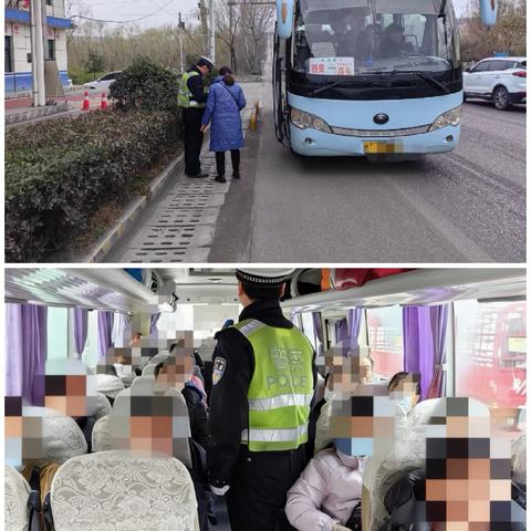 【铜川公安】耀州交警开展春运车辆安全检查 筑牢道路安全防线