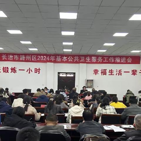 区卫体局召开2024年基本公共卫生服务工作推进会议