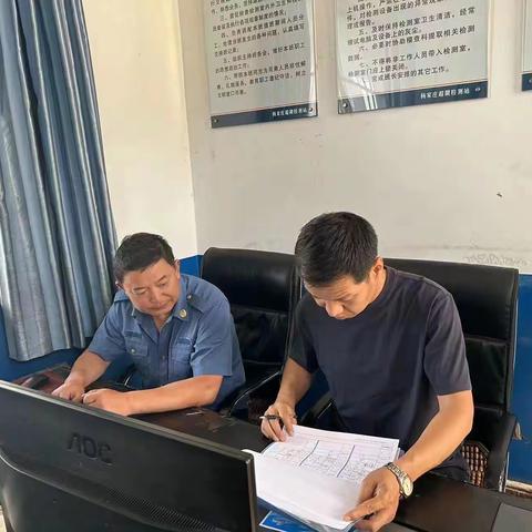 杨家庄超限检测站6月27日工作动态