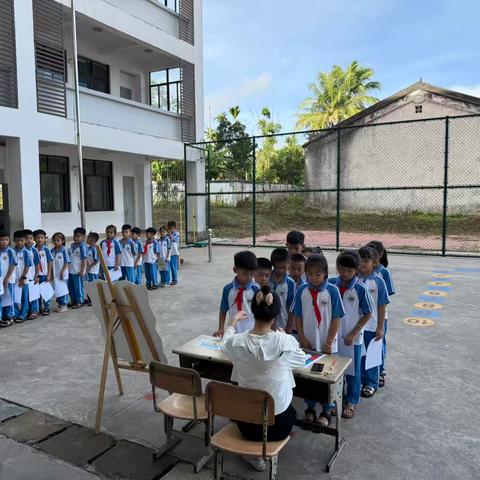 澄迈县加乐中心学校加茂校区一年级无纸化“乐学闯关我能行”
