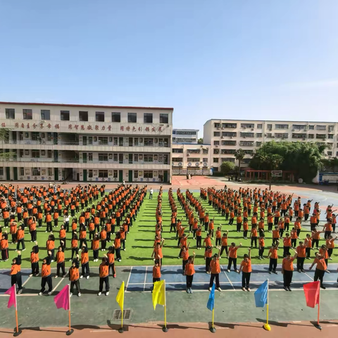 “韵动未来，锦上添花” ‍     ———南阳市十四中八段锦展示活动