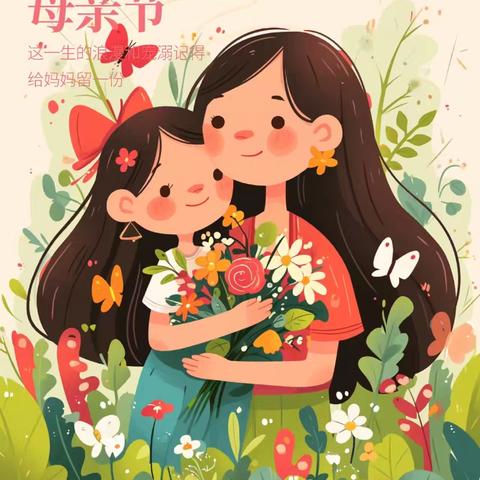 昆仑森林幼儿园中三班母亲节手工活动——送给妈妈的花