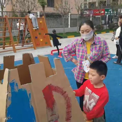 曙光幼儿园 一一 亲子活动“喜迎中秋”