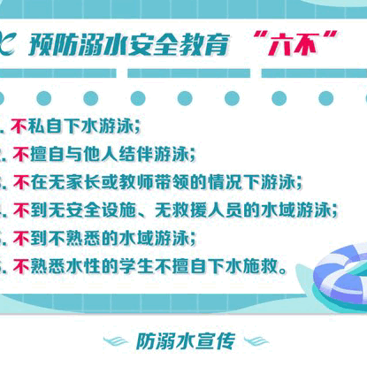 安全护航，防溺水--益民明德幼儿园假期安全防护