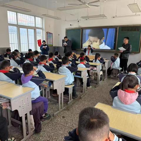保护双眼，珍爱视界——铜山区吕梁学校眼保健操比赛