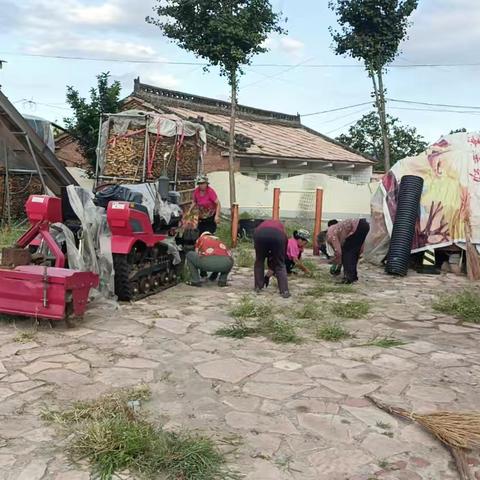 壶山村开展环境卫生大整治 网格员助力共建清洁家园