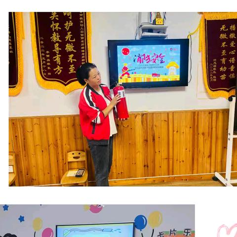 全商教育幼儿园消防应急演练活动