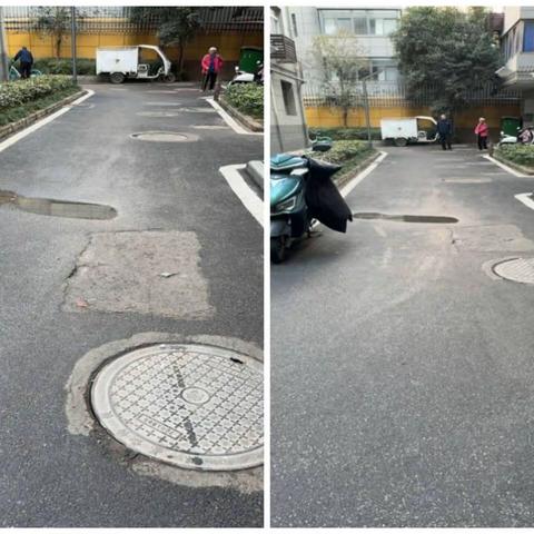 修缮小区道路，守护住户脚下安全