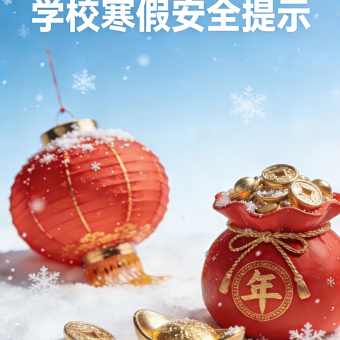 城关镇中心学校2026年寒假安全提醒