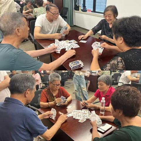 银龄智扣 情暖康养 金华银行兰溪支行助力兰溪百城康养中心双扣友谊赛 ‍ ‍