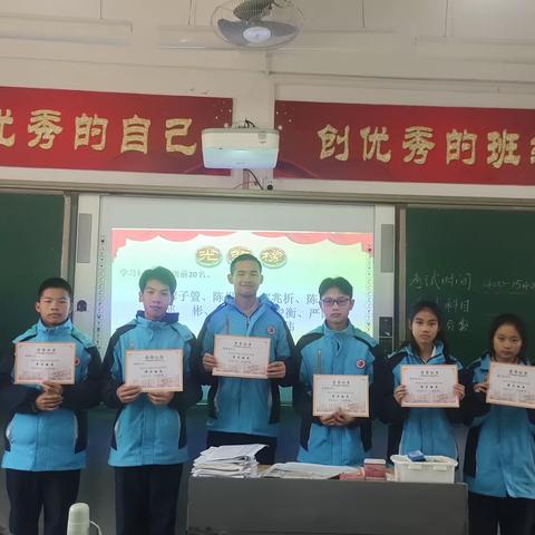 敬过往 爱当下 向未来——阳明中学八（6）班期末总结表彰大会