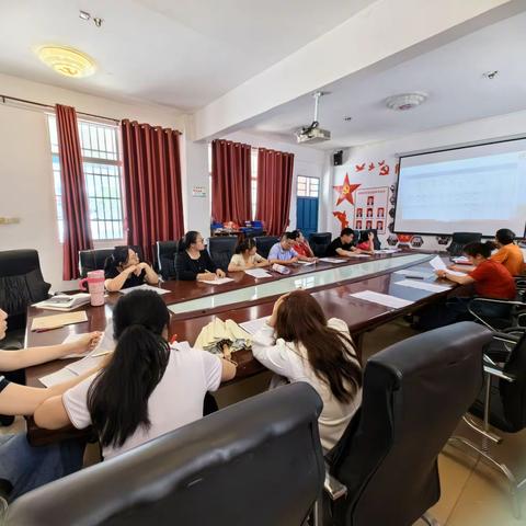 琼西中学2024届九年级中考第一次模拟考试卷分析会