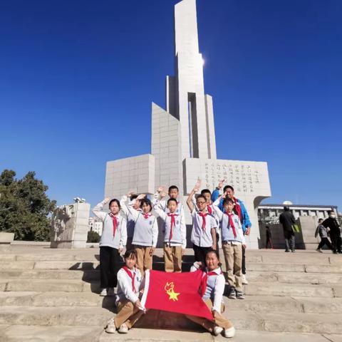 触摸城市文脉 聆听历史回响 寻访红色足记 ——石家庄解放纪念碑大石桥研学活动