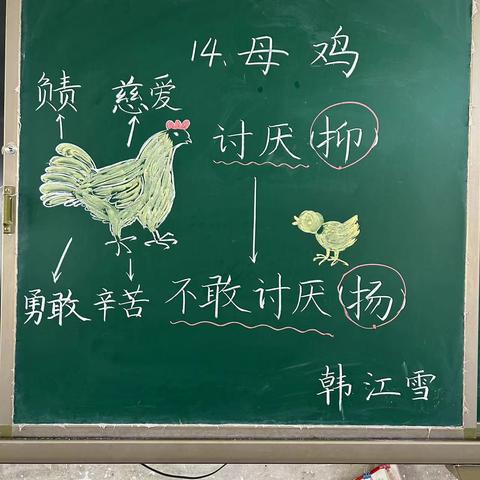 逸夫小学四年级教师板书设计