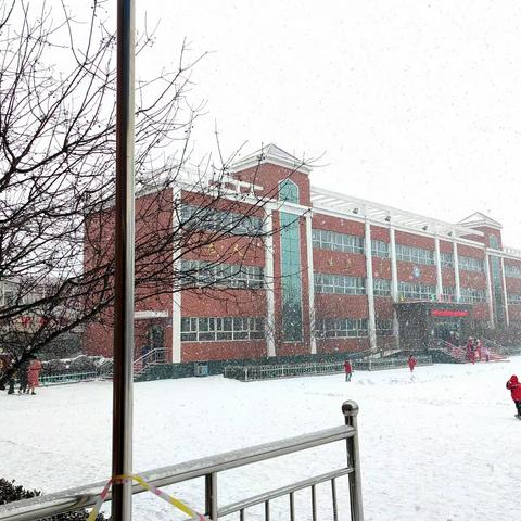 瑞雪映美景 童趣满校园——小店街道李家庄小学组织开展堆雪人打雪仗实践活动