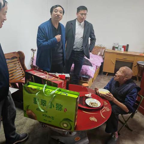 情暖英雄！彬州市退役军人事务局联合老区建设促进会开展迎国庆抗美援朝老兵慰问活动