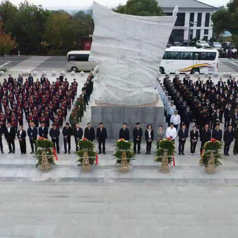 山河永念，精神永承！彬州市隆重举行9·30烈士纪念日公祭活动